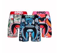 PSD Boxer da uomo in tinta unita, traspirante e di supporto, con tessuto traspirante, Multi | Wf Reckless 3pk, X-Large