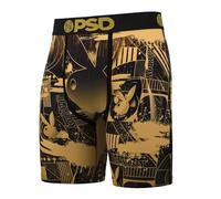 PSD Boxer da uomo Playboy, traspiranti e di supporto, con tessuto traspirante, Pb Deco, Large