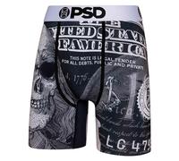 PSD Boxer da uomo Travel Destination, 17,8 cm, traspirante, di supporto, con assorbimento dell'umidità, Ossa Hunna, Large