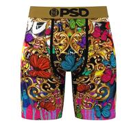PSD Boxer Surreal Fly Slip Uomo 7" Caviglia| Biancheria Intima Uomo in Micromesh Traspirante | Cuciture piatte, Surreal Fly, M