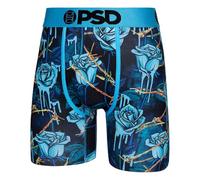 PSD Boxer Uomo Metallic Rose | Boxer Uomo con 7'' Cavallo, Borsa sigillata sagomata, Elastico in 4 direzioni, Cuciture piatte, Rosa metallizzato, XL