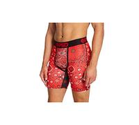 PSD Hype Red Bandana Boxer da uomo, rosso, XXL
