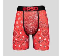 PSD Hype Rosso Bandana Stampa Urban Atletico Boxer Slip Intimo 121180011