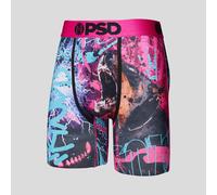 PSD Kings Graffiti Pittura Pitbull Cane Arte Denti Intimo Boxer Slip 222180077