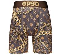 Psd Luxe Marrone E Oro Boxer Da Uomo Con Catene Traspirante 322180083