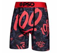 PSD Money Verbiage - Boxer da uomo con cavallo da 17,8 cm, traspirante e di supporto, con tessuto traspirante, Tutti i 100, X-Large