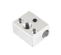 PSDFJAD Spirte Estrusore Kit blocco riscaldante Resistente alle alte temperature Hotend Parti della stampante 3D for Ender-3 S1/Ender3 S1Pro(Heating block)