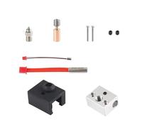 PSDFJAD Spirte Estrusore Kit blocco riscaldante Resistente alle alte temperature Hotend Parti della stampante 3D for Ender-3 S1/Ender3 S1Pro(Set)
