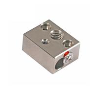 PSDFJAD Ugello a blocco riscaldato for kit ufficiale Sprite Direct Drive Extruder Pro Ender 3 S1 CR-10 Pro(Plated Copper Block)