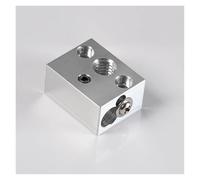 PSDFJAD Ugello a blocco riscaldato for kit ufficiale Sprite Direct Drive Extruder Pro Ender 3 S1 CR-10 Pro(Aluminum Block)