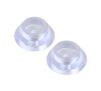 PSDFJAD ZHGUIMING 50/100/200/500/1000 pezzi silicone trasparente 20x8x12mm rotondo morbido antiscivolo piedini for mobili sedia tazza tavolo mobile(500Pcs)