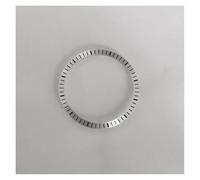 PSDFJAD ZHGUIMING Accessori for orologi Diametro 28,5 mm Diametro interno 24,5 mm Capitolo Anello Quadrante Piastra ombra interna adatta for movimento NH70(Silver)