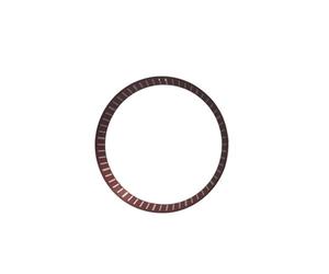 PSDFJAD ZHGUIMING Anello capitolo orologio da 27-30,2 mm Anello ombra interno Anello in scala modificata Accessori for Nh35/36/4R/6R/Skx007/Skx009/Nuovo movimento Srod(Dark red)