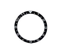 PSDFJAD ZHGUIMING Flat luminescent ceramic inlay size 38mm * 31.6mm bezel replacement watch accessory(NO.16)