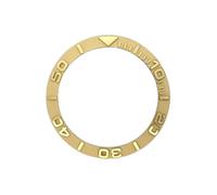 PSDFJAD ZHGUIMING Inserto for lunetta in ceramica goffrata da 38 mm, diametro interno 30,5 mm, for orologio da uomo con quadrante da 40 mm, accessorio di ricambio con adesivo(07)