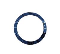 PSDFJAD ZHGUIMING Inserto for lunetta in ceramica goffrata da 38 mm, diametro interno 30,5 mm, for orologio da uomo con quadrante da 40 mm, accessorio di ricambio con adesivo(01)