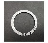 PSDFJAD ZHGUIMING Inserto for lunetta in ceramica goffrata da 38 mm, diametro interno 30,5 mm, for orologio da uomo con quadrante da 40 mm, accessorio di ricambio con adesivo(03)