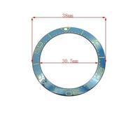 PSDFJAD ZHGUIMING Lunetta in ceramica da 38 mm e inserto for orologio subacqueo for orologi da uomo da 40 mm Sostituisci gli accessori Inserti for lunetta for orologio con quadrante(15)