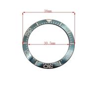 PSDFJAD ZHGUIMING Lunetta in ceramica da 38 mm e inserto for orologio subacqueo for orologi da uomo da 40 mm Sostituisci gli accessori Inserti for lunetta for orologio con quadrante(12)