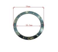 PSDFJAD ZHGUIMING Lunetta in ceramica da 38 mm e inserto for orologio subacqueo for orologi da uomo da 40 mm Sostituisci gli accessori Inserti for lunetta for orologio con quadrante(11)