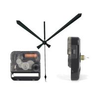 PSDFJAD ZHGUIMING Meccanismo dell'orologio al quarzo in plastica con movimento silenzioso con lancette nere 22# Accessorio for orologio al quarzo Kit orologio fai da te F333