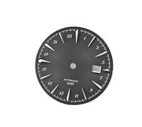 PSDFJAD ZHGUIMING Quadrante e lancette for Orologio NH34 Quadrante da 35 mm Applicabile agli Accessori for la Modifica della Cassa dell'orologio da Uomo for Movimento NH34(Black dial)