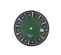 PSDFJAD ZHGUIMING Quadrante e lancette for Orologio NH34 Quadrante da 35 mm Applicabile agli Accessori for la Modifica della Cassa dell'orologio da Uomo for Movimento NH34(Green dial)
