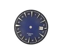 PSDFJAD ZHGUIMING Quadrante e lancette for Orologio NH34 Quadrante da 35 mm Applicabile agli Accessori for la Modifica della Cassa dell'orologio da Uomo for Movimento NH34(Blue dial)