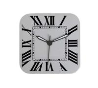 PSDFJAD ZHGUIMING Quadrante for Orologio Quadrato NH35, quadrante numerico NH35 + ago for Orologio, Nuovi Accessori for Orologi Quadrati for Movimento NH35 NH36(White-Black Hand)