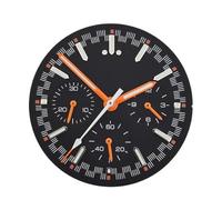 PSDFJAD ZHGUIMING Quadrante VK63 Quadrante Panda VK63 Logo Personalizzato Cronografo Elettronico Multifunzione Quadrante Luminoso Lancette VK63 Adatto for Movimento VK63(Combination-2)