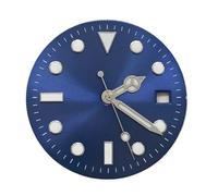 PSDFJAD ZHGUIMING Set di Accessori di Ricambio for quadrante Luminoso Blu da 29 mm + lancette Luminose Verdi for Movimento 8215/8200/821A/2813(Blu)