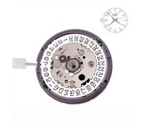 PSDFJAD ZHGUIMING Sostituzione 24 orologio meccanico automatico NH34 NH35 NH35A NH36 NH34 GMT movimento bianco nero(Ivory)