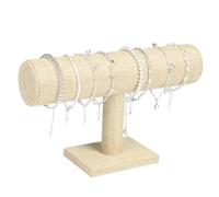 PSDFJAD ZHGUIMING Supporto for espositore rigido for gioielli con espositore verticale for orologio a catena con braccialetto in velluto verticale a 6 colori(04)