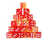 Psdndeww 12mm Sei Dices Sided Acrilico Gioco Dices Classi Colorate Dices Conteggio Educativo Matematica Giocattoli Strumento di apprendimento