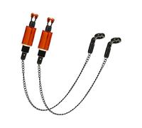 Psdndeww 2pcs Pesca Swingers Pesca Morsi Allarme Bobine Gancio Carpa Morsi Indicatori Allarme Sensibile Swingers Catena Indicatori