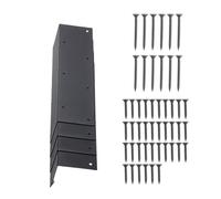 Psdndeww 4 pezzi disco angolare da giardino regolabile per forti verdure vegetali supporto semplice assemblaggio fiori e verdure per la crescita