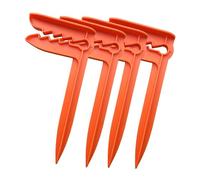 Psdndeww 4 pz tappetino esterno ancoraggi pali morsetti picnic coperta titolare esterno asciugamano da spiaggia clip antivento tenda titolare durevole asciugamano antivento clip