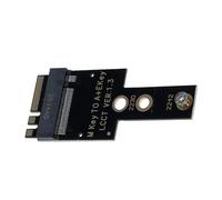 Psdndeww A+E a NVME HDDs Adattatori Interfacce WIFI A+E a M PCIE4.0 Riser Card con Staffa per 2242 HDD Trasferimento Dati Convertitori Stabili