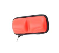 Psdndeww Accessorio da pesca per baitcasting tamburo zattera mulinello custodia protettiva copertura mulinello da pesca borsa tenere 2 custodia protettiva EVA, Rosso, Taglia unica