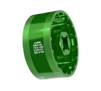 Psdndeww Adattatore per guarnitura leggero in lega alluminio per sistemi multipli biciclette Manicotto installazione del movimento centrale maggiore longevità