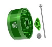 Psdndeww Adattatore per guarnitura leggero in lega alluminio per sistemi multipli biciclette Manicotto installazione del movimento centrale maggiore longevità