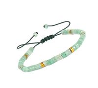 [Psdndeww] Bracciale in pietra naturale fascino braccialetto perline braccialetto pace e autodisciplina per abbigliamento lucido