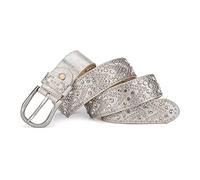 Psdndeww Brillante Strass Cinture in Vita Per La Donna Cintura Regolabile Per Donna Adulta Cowgirl Cinghia Femminile Jeans Gonna Cintura