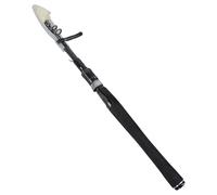 Psdndeww Canne da pesca telescopiche pesca al carbonio fusione asta asta corta pesca acqua salata Tackle