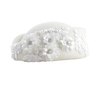 Psdndeww Cappello da stewards Air Hostess Costume di Halloween Festa in maschera Gioco di ruolo Beret Art Exhibition Headwear