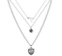 [Psdndeww] Collana corta da donna a 3 strati, che offre stile e una consistenza confortevole in lega, perfetta per giovani professionisti