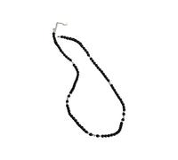 [Psdndeww] Collana girocollo con perle di pietre preziose naturali di lunghezza regolabile, catena clavicola, elegante collana da donna