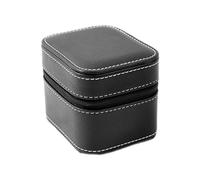 Psdndeww Compact Watch Sleeve Langable Watch Storage Box Versatile Custodia per gioielli in pelle PU