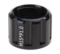 Psdndeww Dado per assi passanti per biciclette M12M15 Assi filettati Dado mozzi per bici Albero tubo Spiedo Cap per ruota anteriore e posteriore, facile da usare, mozzi per albero del tubo