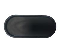 Psdndeww Grande ciotola ovale in silicone, pratica tavolozza per aromaterapia ellittica